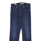 LEVI'S Womens Regular Blue Denim Medium Wash Jeans W26 L25 Classic Zip Closure