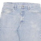 WRANGLER Mens Light Blue Denim Casual Shorts 2XL W36 Cotton Blend Summer