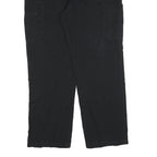 CARHARTT Mens Black Cotton Blend Relaxed Straight Trousers W40 L32 Workwear