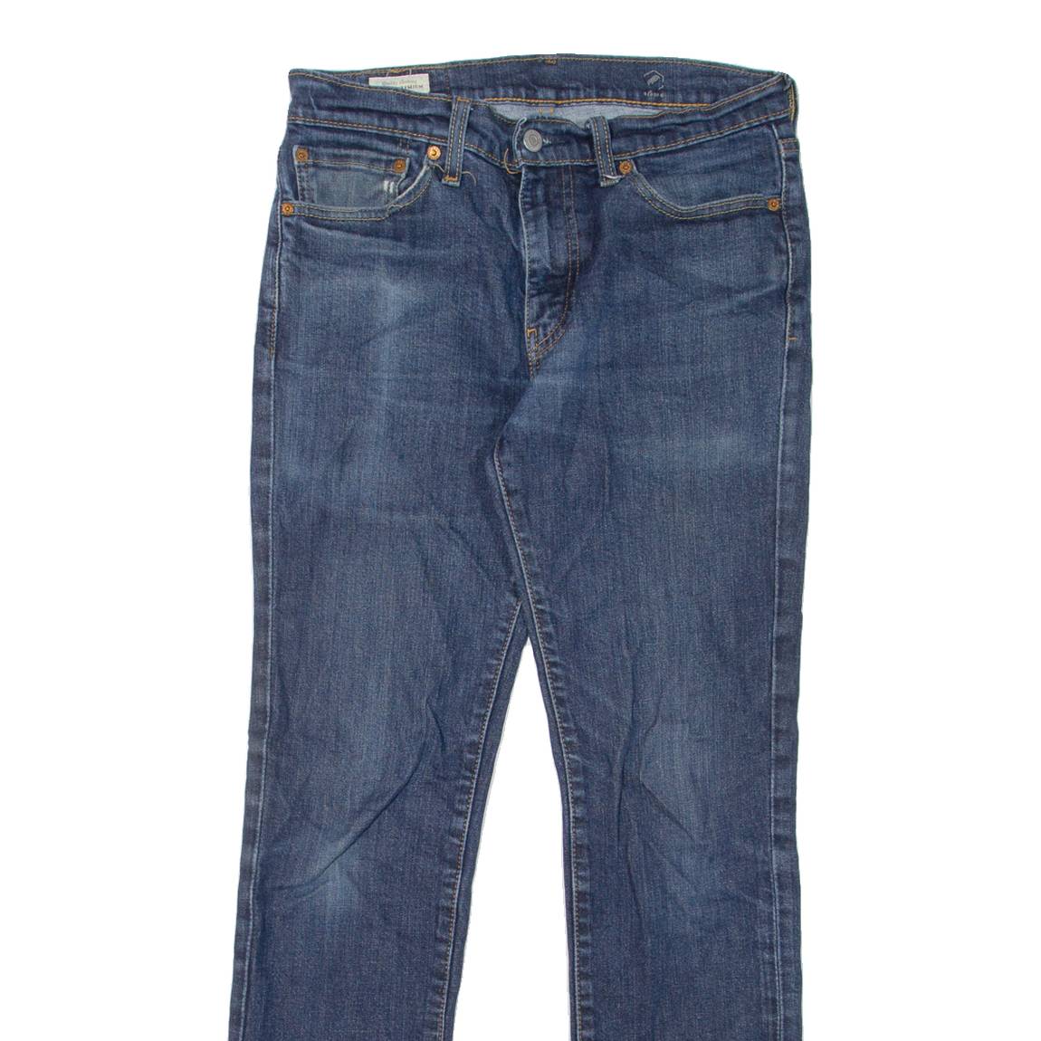 LEVI'S 511 BIG E Jeans Mens Blue Slim Straight W30 L32