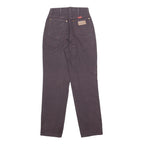 WRANGLER Womens Regular Fit Cotton Denim Black W25 L32 Classic Zip Jeans