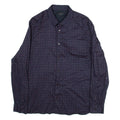 TED BAKER Mens Shirt Blue Crazy Pattern Long Sleeve M