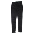 LEVI'S 710 Womens Jeans Black Regular Skinny W25 L30
