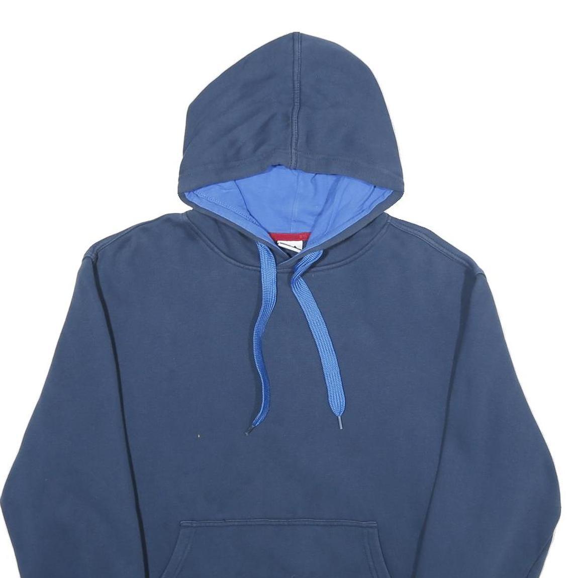 FILA Mens Blue & Light Blue Hoodie M Cotton Casual Comfortable