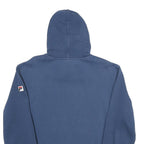 FILA Mens Blue & Light Blue Hoodie M Cotton Casual Comfortable