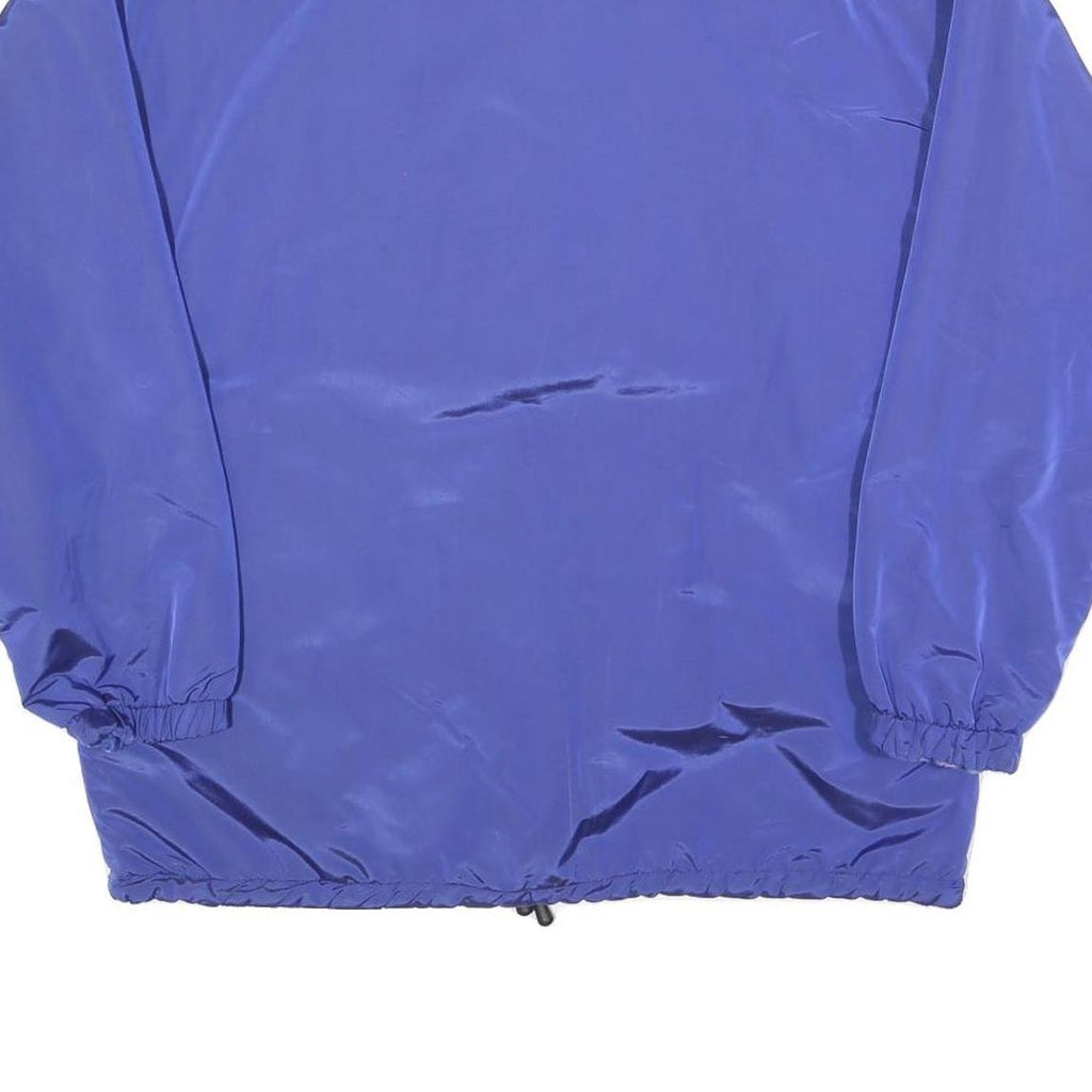 ODLO Mens Blue Jacket L Polyester Blend Zip Plain Lightweight Sportswear