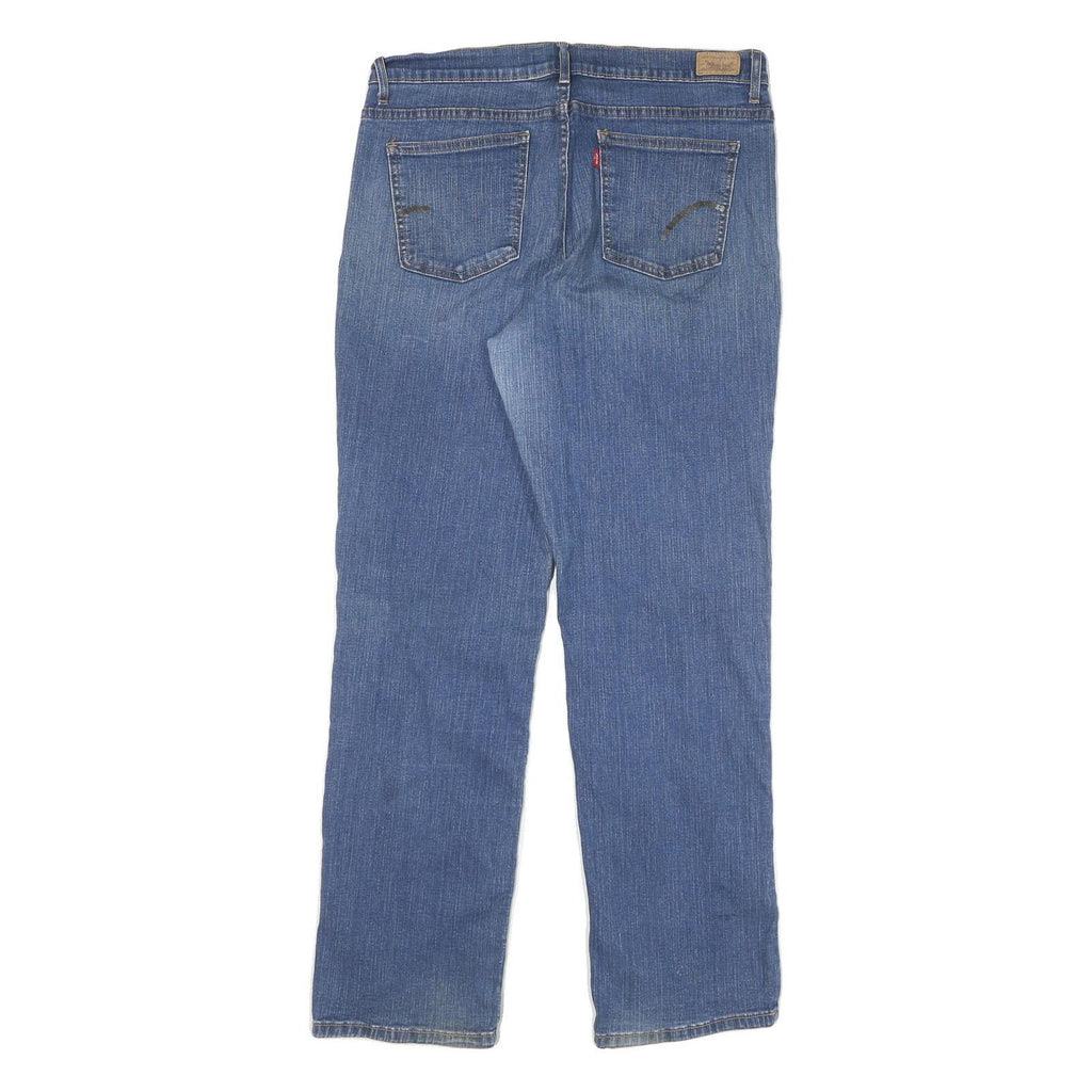 LEVI'S 512 Tapered Womens Jeans Blue Slim Denim Medium W32 L31