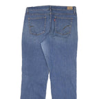 LEVI'S 512 Tapered Womens Jeans Blue Slim Denim Medium W32 L31