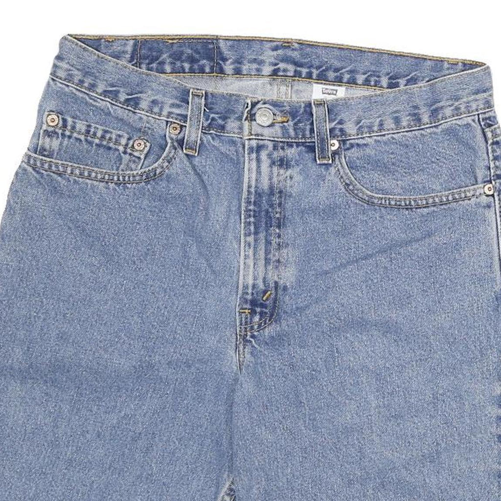 LEVI'S Mens Denim Blue Casual Shorts XL W33 Classic Fit Cotton Blend