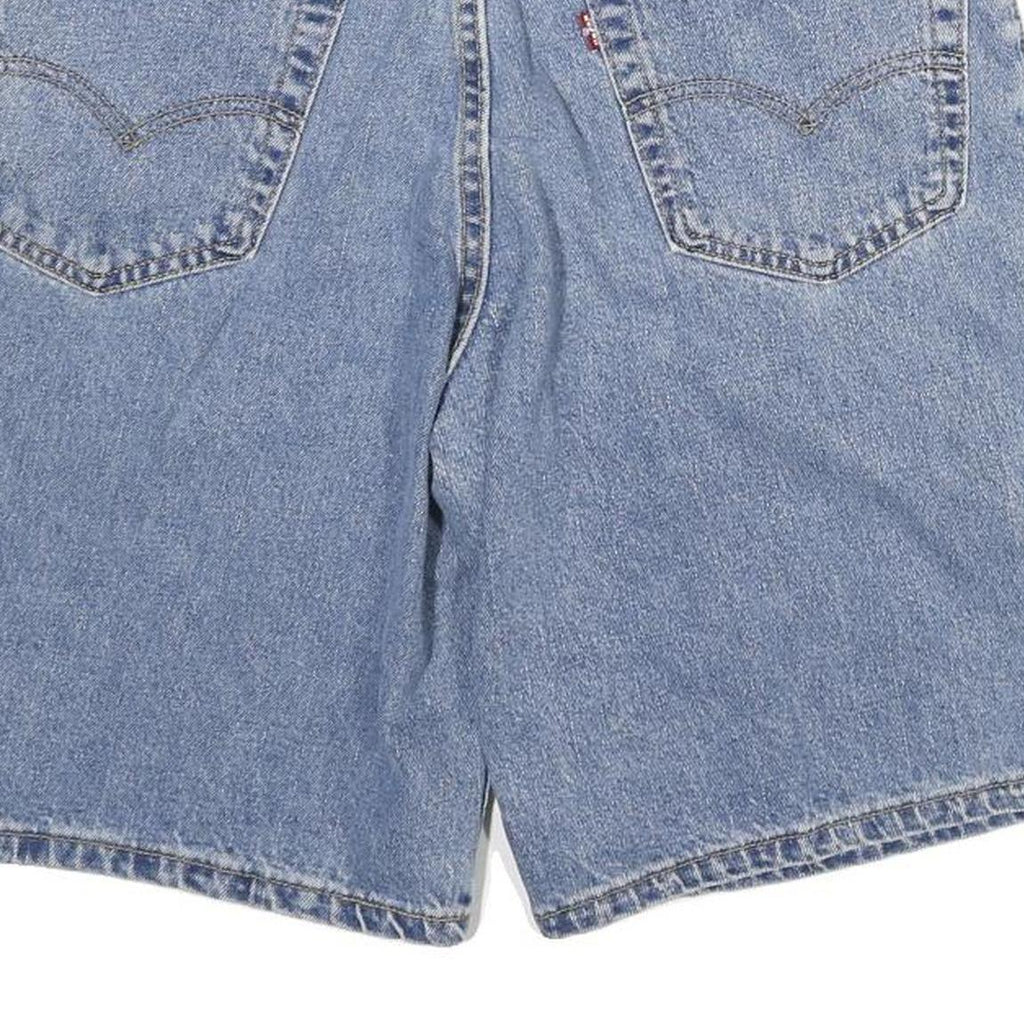 LEVI'S Mens Denim Blue Casual Shorts XL W33 Classic Fit Cotton Blend