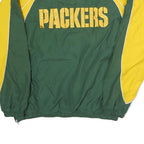 NFL Mens Green & Yellow Green Bay Packers Crew Neck XL Cotton Sweatshirt