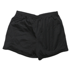 REEBOK Mens Shorts Black Casual L W36 Lightweight Polyester Blend