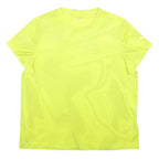 PUMA Mens Yellow Graphic T-Shirt XL Short Sleeve Crew Neck Lightweight