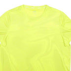PUMA Mens Yellow Graphic T-Shirt XL Short Sleeve Crew Neck Lightweight