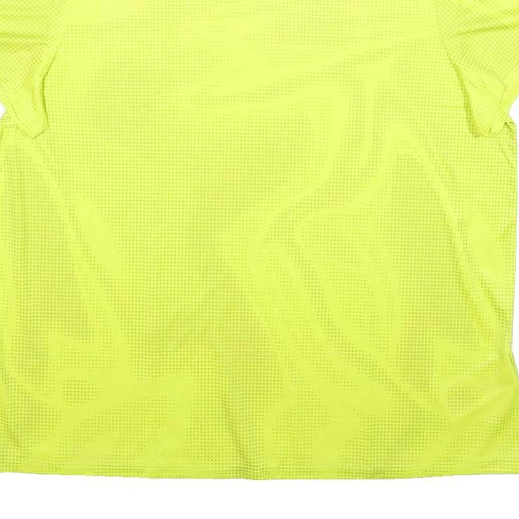 PUMA Mens Yellow Graphic T-Shirt XL Short Sleeve Crew Neck Lightweight