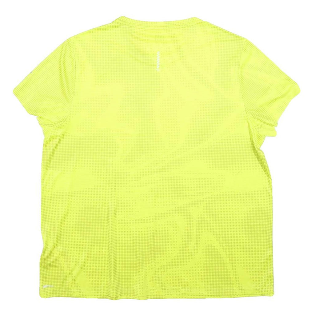 PUMA Mens Yellow Graphic T-Shirt XL Short Sleeve Crew Neck Lightweight