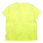 PUMA Mens Yellow Graphic T-Shirt XL Short Sleeve Crew Neck Lightweight