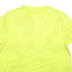 PUMA Mens Yellow Graphic T-Shirt XL Short Sleeve Crew Neck Lightweight