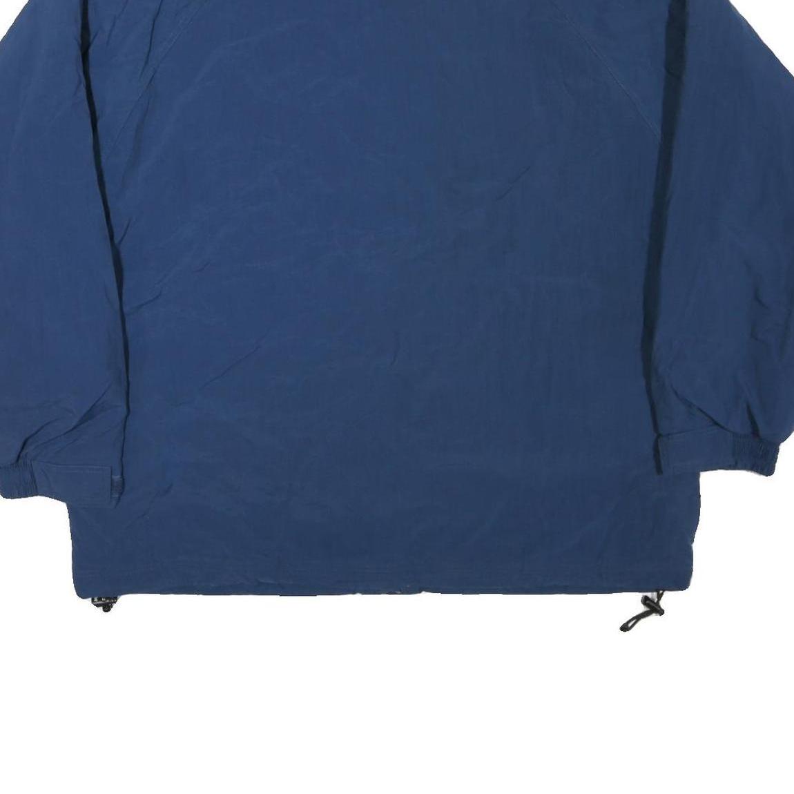 HELLY HANSEN Mens Blue L Shell Jacket Polyester Blend Zip Outdoor Casual Warm