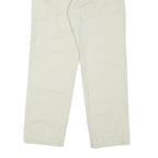 POLO RALPH LAUREN Mens Cotton Blend White Regular Straight Trousers W30 L27