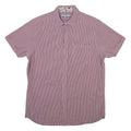 TED BAKER Mens Shirt Red Gingham M