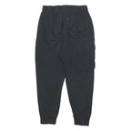 NIKE Mens Joggers Black & Blue Casual Slim Tapered M W28 L25 Cotton Blend
