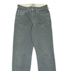 LEVI'S Mens Jeans Green Regular Straight 90s W27 L32