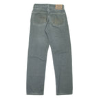LEVI'S Mens Jeans Green Regular Straight 90s W27 L32
