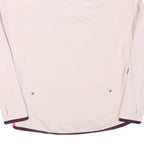 DIESEL Womens Pink & Purple Active Logo Sweatshirt Pullover Crew Neck XS Relaxed