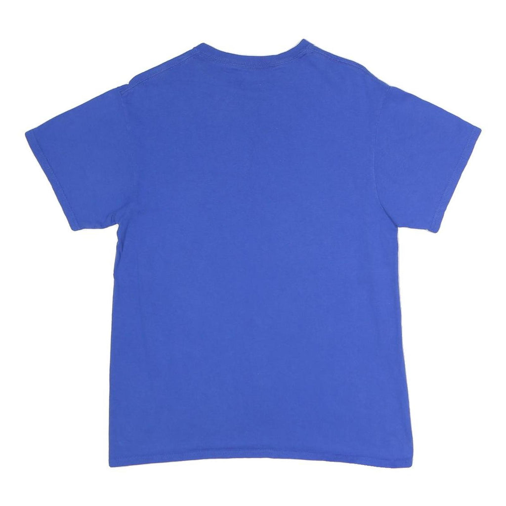 NASCAR Mens Blue Racing Graphic T-Shirt M Short Sleeve Crew Neck Daytona 500