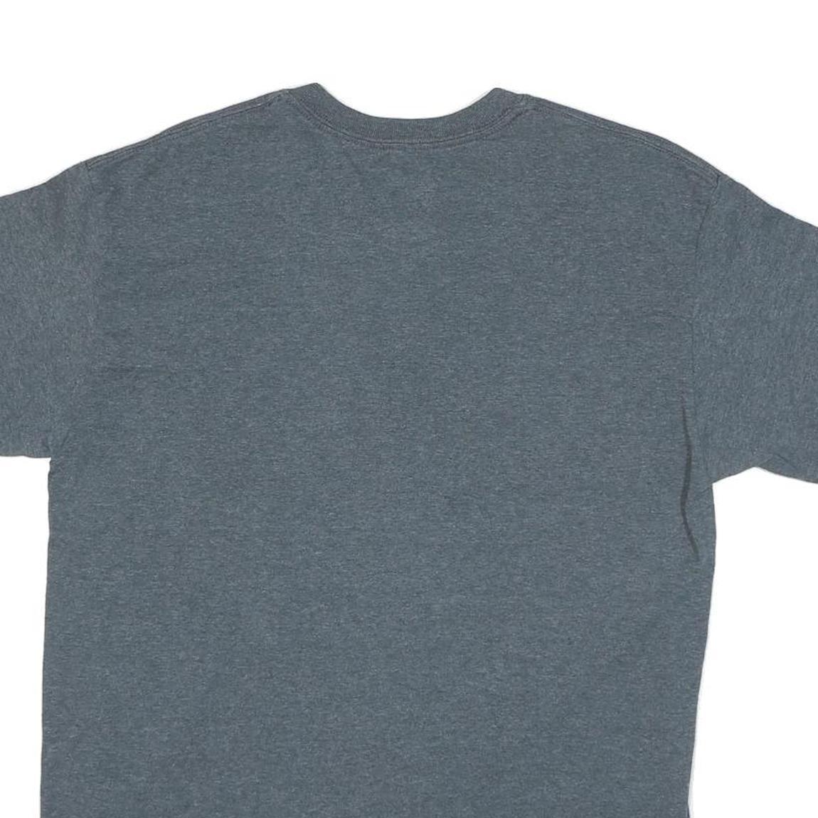 NFL Mens Grey Indianapolis Colts Football Graphic T-Shirt M Short Sleeve Crew