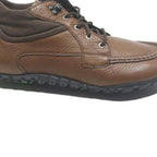 JOE NIMBLE Mens Brown Leather Lace-Up Boots UK 12 Comfortable Casual Footwear