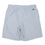 ADIDAS Mens White Sports Shorts XL W34 Polyester Blend Casual Athletic