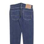 LEVI'S Mens Slim Blue Denim Jeans Zip W30 L27 Classic Stylish Pockets