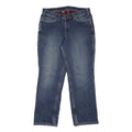 CARHARTT Fleece Lined Womens Blue Regular Fit Straight Medium Wash Jeans W30 L27