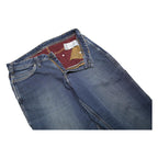 CARHARTT Fleece Lined Womens Blue Regular Fit Straight Medium Wash Jeans W30 L27