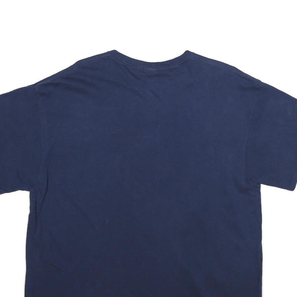 DELTA PRO WEIGHT Mens Blue Wolf Graphic T-Shirt XL Short Sleeve Crew Neck