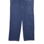 DICKIES Mens Jeans Blue Regular Straight Denim Medium W34 L32 Workwear