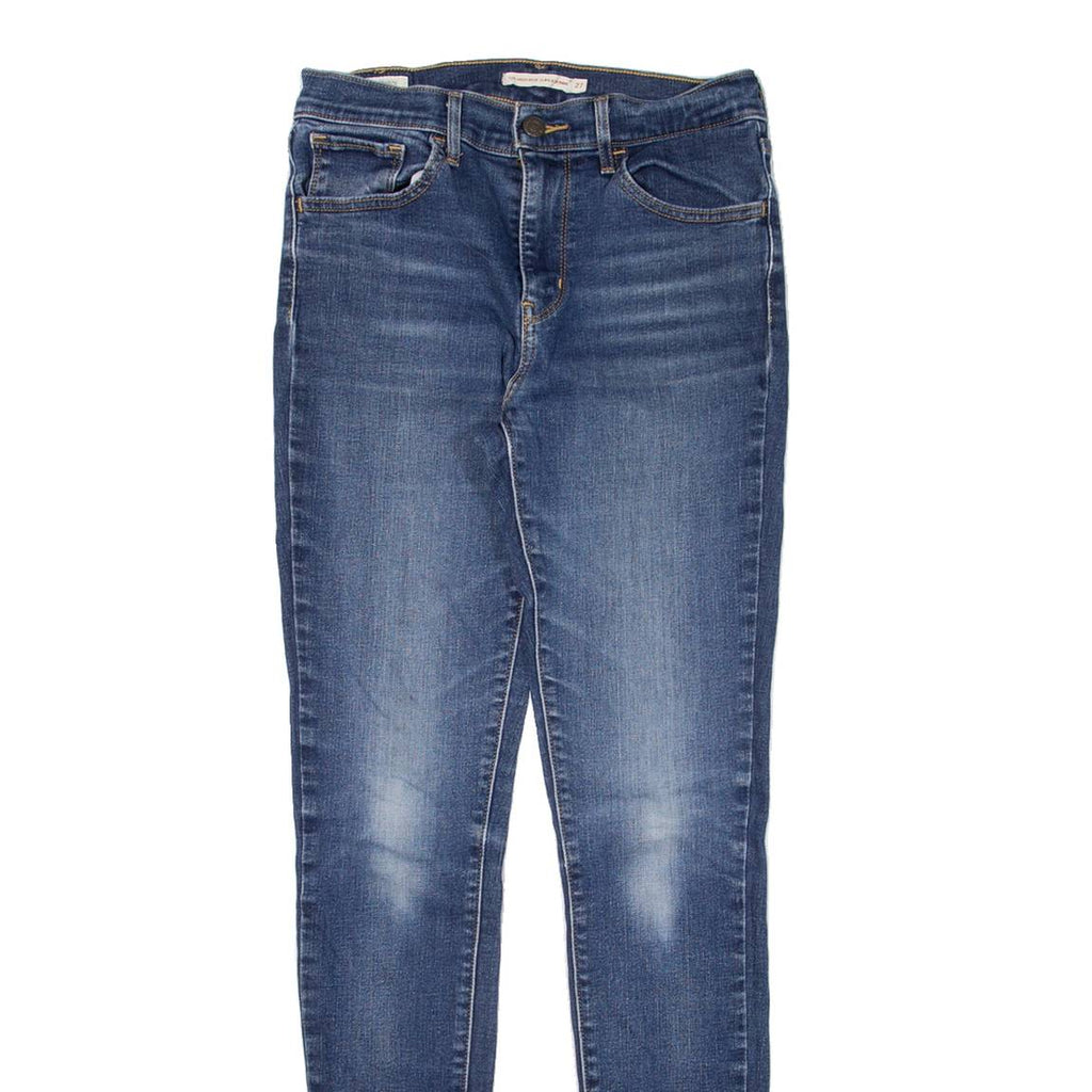 LEVI'S 720 BIG E High Rise Womens Jeans Blue Slim Skinny W27 L32