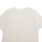 PHILIPE MARQUES Womens Top Beige L