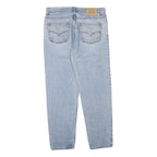 LEVI'S Mens Jeans Blue Regular Straight Denim Medium W38 L30 Classic Casual Zip