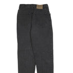 CALVIN KLEIN Womens Jeans Black Slim Skinny Denim W28 L32 Classic Zip Pockets