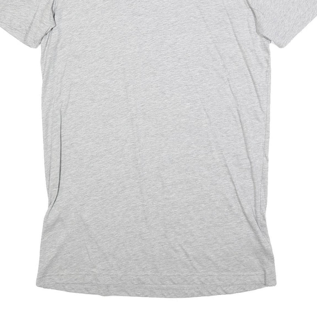 REEBOK Womens Grey Cotton Blend Day Dress Jersey Short Sleeve S Casual Summer