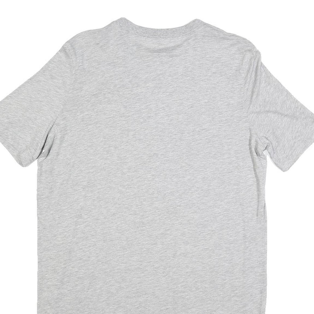 REEBOK Womens Grey Cotton Blend Day Dress Jersey Short Sleeve S Casual Summer