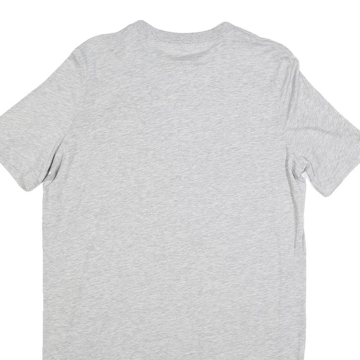 REEBOK Womens Grey Cotton Blend Day Dress Jersey Short Sleeve S Casual Summer