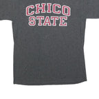 CHAMPION Mens Grey Chico State Graphic T-Shirt M Short Sleeve Crew Neck Casual