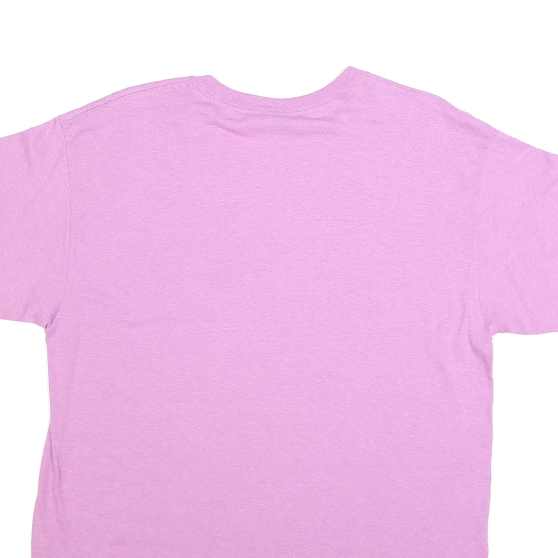 GILDAN Womens Pink The Island Graphic T-Shirt L Short Sleeve Crew Neck Casual