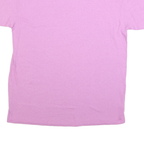 GILDAN Womens Pink The Island Graphic T-Shirt L Short Sleeve Crew Neck Casual