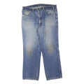 LEVI'S 557 Mens Blue Regular Straight Denim Medium W36 L29 Cotton Blend Zip