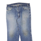 LEVI'S 557 Mens Blue Regular Straight Denim Medium W36 L29 Cotton Blend Zip